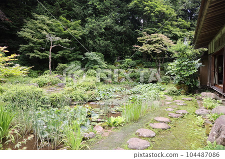鶴岡市玉泉寺庭園 104487086