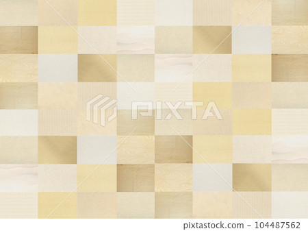 傳統的日本紙,時尚的拼湊式紋理材料 傳統的日本紙,時尚的拼湊式紋理材料 104487562