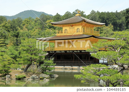 Scenery of Kinkakuji (Rokuonji), a World Heritage Site in Kyoto 104489185