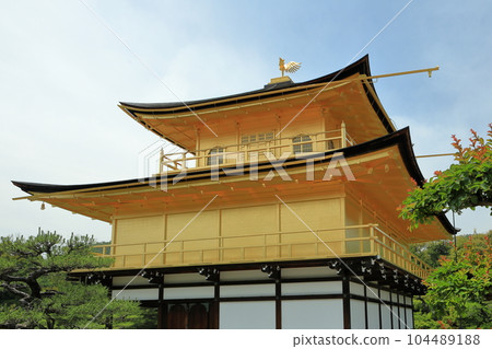 Scenery of Kinkakuji (Rokuonji), a World Heritage Site in Kyoto 104489188