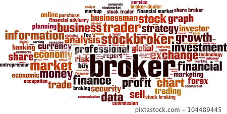 Broker word cloud 104489445