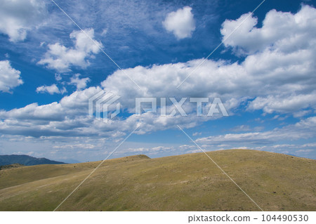 春天的高原,藍天白雲 春天的高原,藍天白雲 104490530