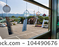 Early summer wind chimes and mountains 104490676