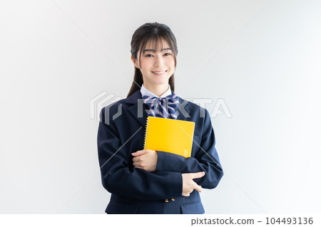 high school girl  104493136