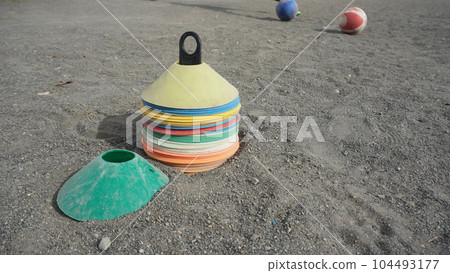 Soccer training tool (marker) Soccer training tool (marker) 104493177