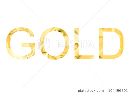 GOLD text on can background GOLD text on can background 104496801