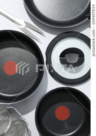 Concept of kitchen supplies and kitchen dish 104497654
