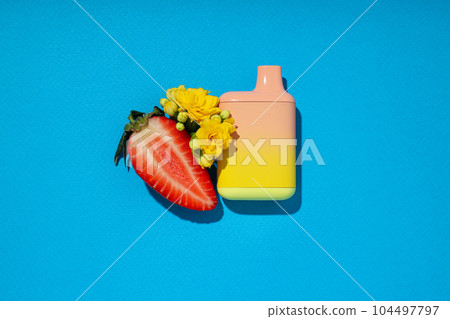 Smoking devices - electronic cigarette, concept of modern smoking 104497797