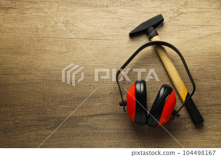 Concept of different work accessories, engineering supplies and tools Concept of different work accessories, engineering supplies and tools 104498167