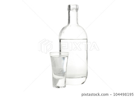 PNG, Concept of strong alcohol drink, vodka 104498195