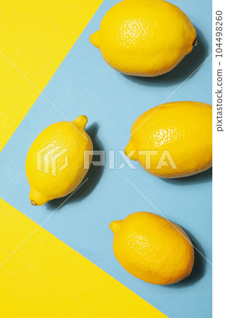 Concept of tasty citrus fruit - delicious lemon Concept of tasty citrus fruit - delicious lemon 104498260