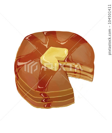 簡單的煎餅 簡單的煎餅 104501411