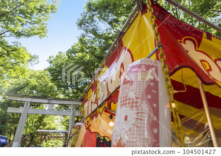Food stalls, stalls, summer festivals, fairs, summer holidays, nostalgic sales Food stalls, stalls, summer festivals, fairs, summer holidays, nostalgic sales 104501427