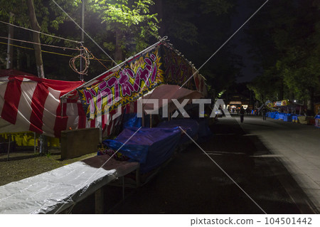Food stalls, stalls, summer festivals, fairs, summer holidays, nostalgic sales Food stalls, stalls, summer festivals, fairs, summer holidays, nostalgic sales 104501442