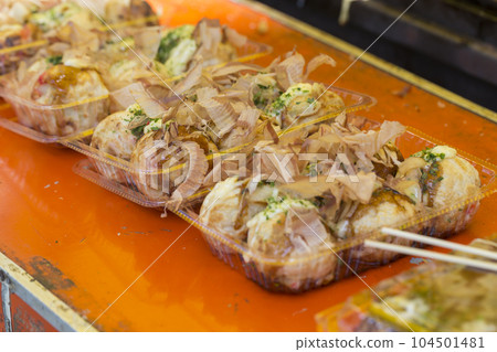 Takoyaki Flour Food Teppanyaki Stall Fair Octopus Takoyaki Flour Food Teppanyaki Stall Fair Octopus 104501481