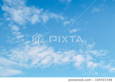 Background of blue sky with white clouds. Natural backdrop Background of blue sky with white clouds. Natural backdrop 104501596