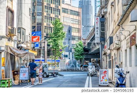 東京都市風景新橋站 東京都市風景新橋站 104506193