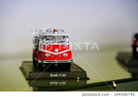 miniature fire engine miniature fire engine 104506748