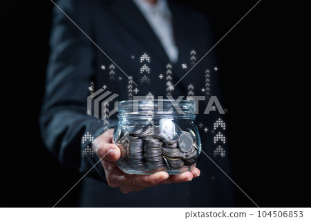Financial banking increase interest rate or mortgage investment Financial banking increase interest rate or mortgage investment 104506853