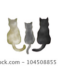 Cat family / back view 104508855