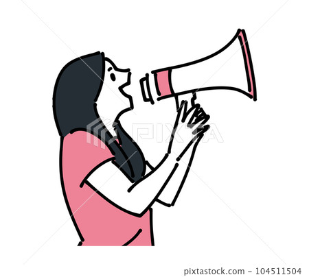 Person business fashionable illustration material 104511504