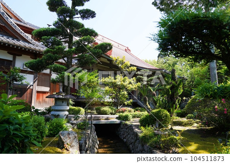 大阪泉佐野次元院正殿及院內（初夏） 104511873