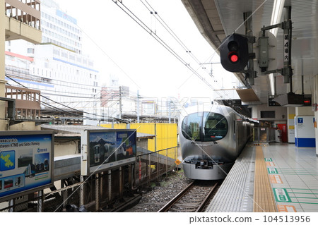 Limited Express Raview train on the Seibu Ikebukuro Line Limited Express Raview train on the Seibu Ikebukuro Line 104513956