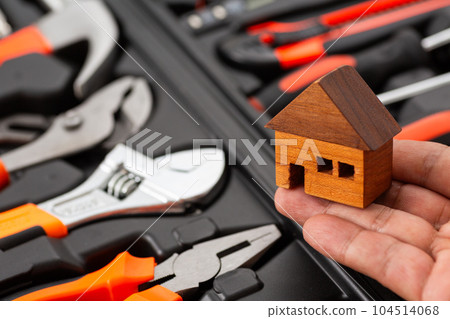 工具集和房屋模型 工具集和房屋模型 104514068