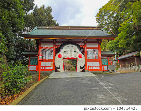 北九州市小倉南區蒲生八幡神社節分的御福 北九州市小倉南區蒲生八幡神社節分的御福 104514425