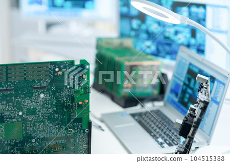 Inspecting substrates in a clean room Inspecting substrates in a clean room 104515388