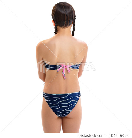 Swimsuit character back: AI generation Swimsuit character back: AI generation 104516024