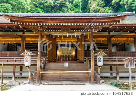 Ujigami Shrine Worship Hall (National Treasure) in Uji City, Kyoto Prefecture Ujigami Shrine Worship Hall (National Treasure) in Uji City, Kyoto Prefecture 104517628