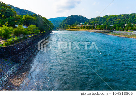 [Kyoto scenery] Uji is the main stage of the last ten chapters of The Tale of Genji 104518806