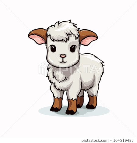 Bullock hand-drawn illustration. Bullock. Vector doodle style cartoon illustration Bullock hand-drawn illustration. Bullock. Vector doodle style cartoon illustration 104519483