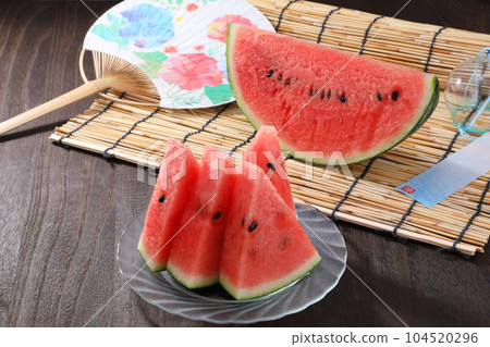 夏天西瓜圖片 夏天西瓜圖片 104520296