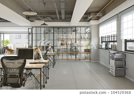 Modern elegant office interior 104520368