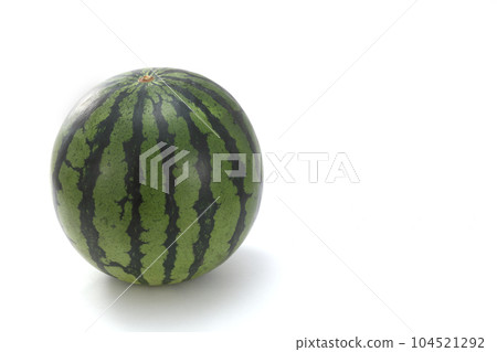 Watermelon White Background Watermelon White Background 104521292
