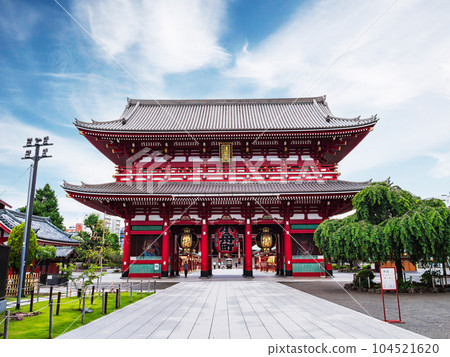 Senso-ji Temple Hokuramon Senso-ji Temple Hokuramon 104521620