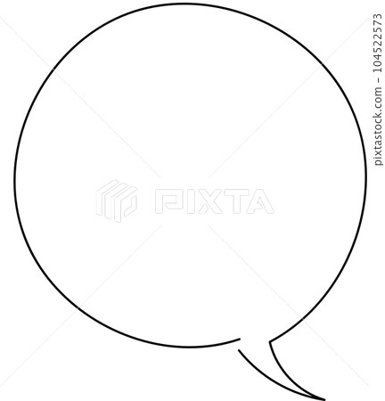 speech bubble balloon icon sticker memo keyword planner text box banner, flat png transparent element design 104522573