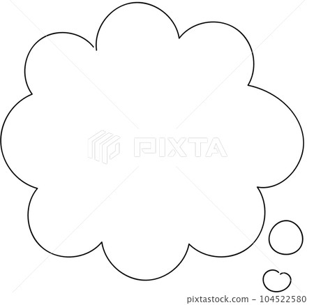 speech bubble balloon icon sticker memo keyword planner text box banner, flat png transparent element design 104522580