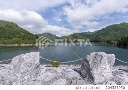 長野縣南合城村的南合城大壩 104523950