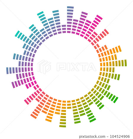 Equalizer waveform ring 104524906