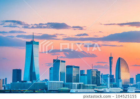 AI 生成的圖像 橫濱港未來圖像 AI 生成的圖像 橫濱港未來圖像 104525155