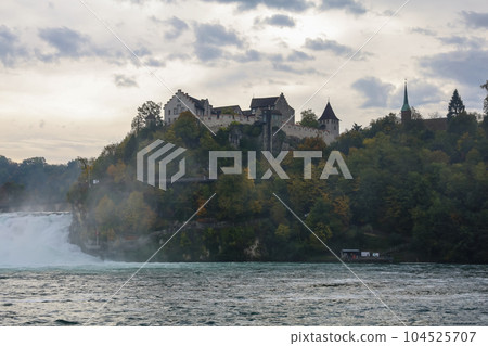 Rhein Fall, Switzerland-October 18,2019 Rhein Fall, Switzerland-October 18,2019 104525707