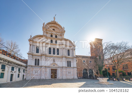 The Church of San Zaccaria in Venice, Italy. The Church of San Zaccaria in Venice, Italy. 104528182