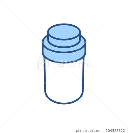 Pills Bottle Vector Icon Pills Bottle Vector Icon 104528812
