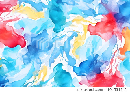 pattern water color splash - Stock Illustration [104531341] - PIXTA