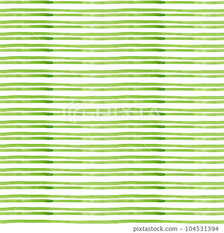 Green watercolor stripe. Seamless horizontal pattern for your design Green watercolor stripe. Seamless horizontal pattern for your design 104531394