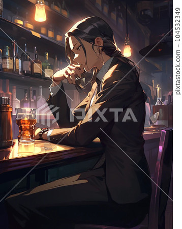 酒吧里的女人 104532349