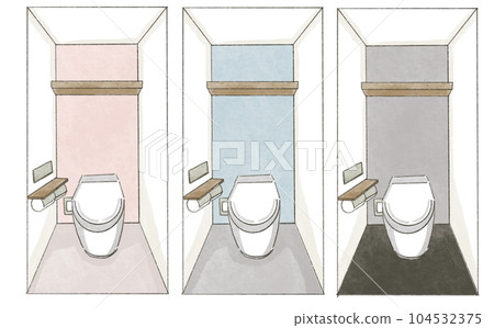 新廁所手繪插畫集 104532375
